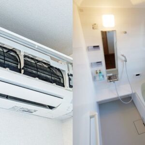 家庭用通常エアコン<br>浴室クリーニング<br>　　　２点セット